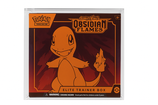 Premium Acrylic Pokémon Elite Trainer Box (ETB) Display Case